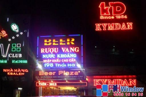 mẫu biển hiệu quảng cáo đèn led tại Đà Nẵng, Huế, Hội An, Quảng Nam, Quảng Ngãi, Quảng Trị, Quảng Bình..