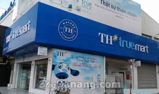 Danh sách cửa hàng TH True Milk tại Đà Nẵng